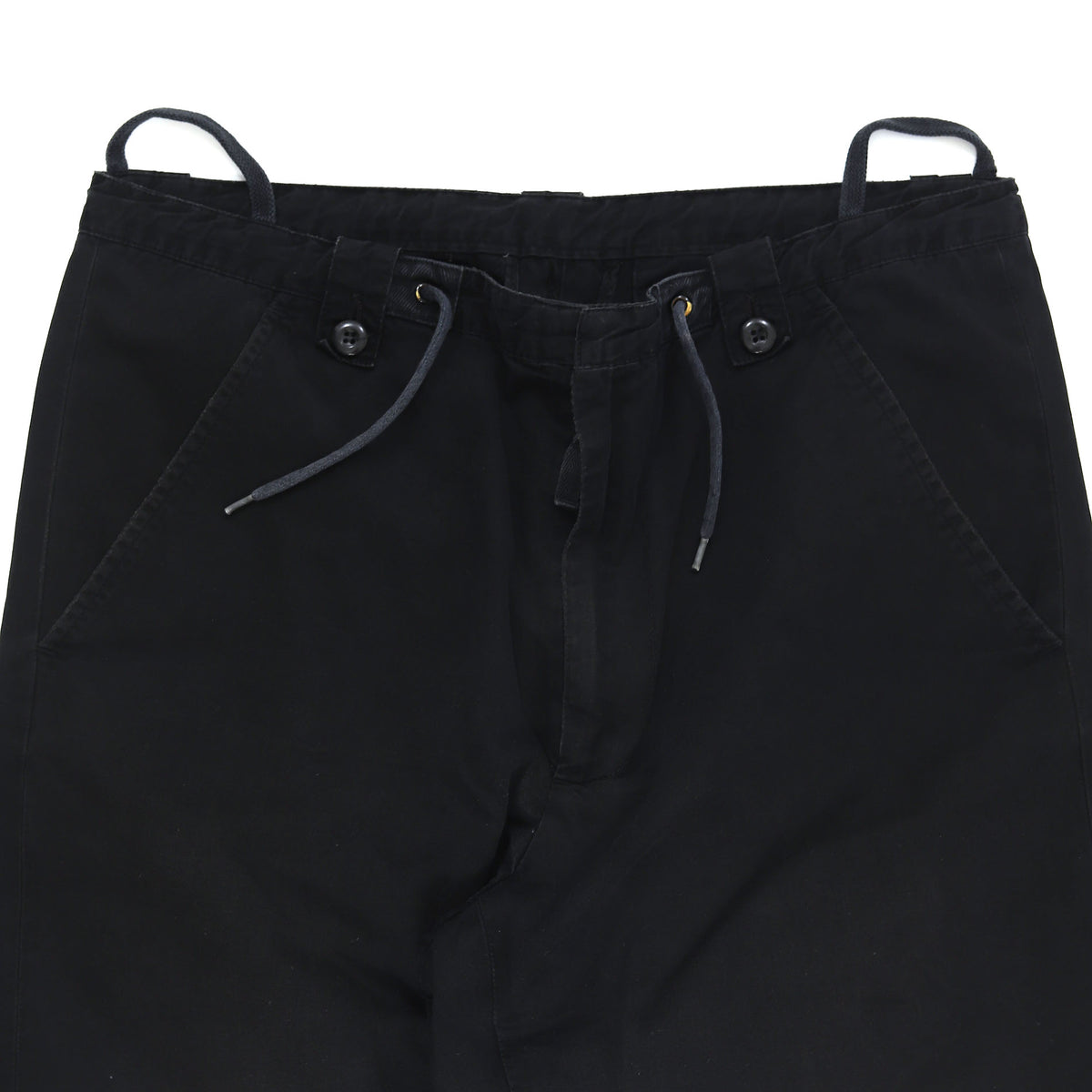 Helmut Lang 90s Black Drawstring Pants