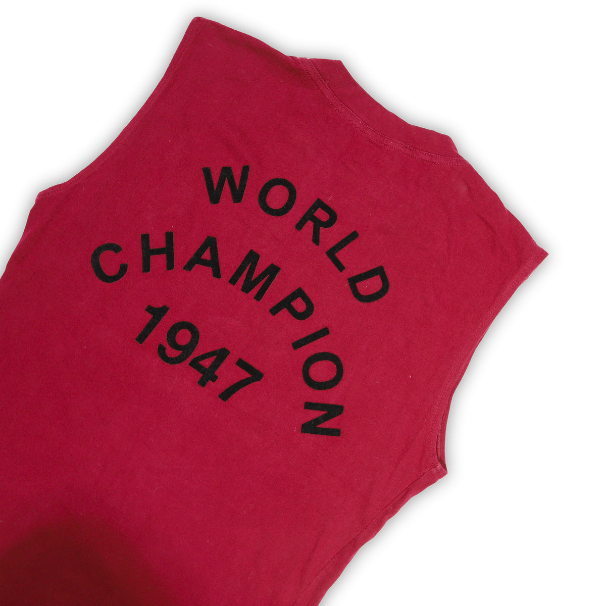 Christian Dior by John Galliano AW02 Burgundy J'adore Dior Sleeveless Top