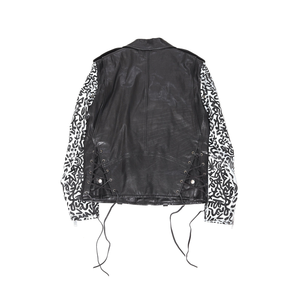 Saint Laurent Paris FW13 Sumi Ink Leather Biker Jacket