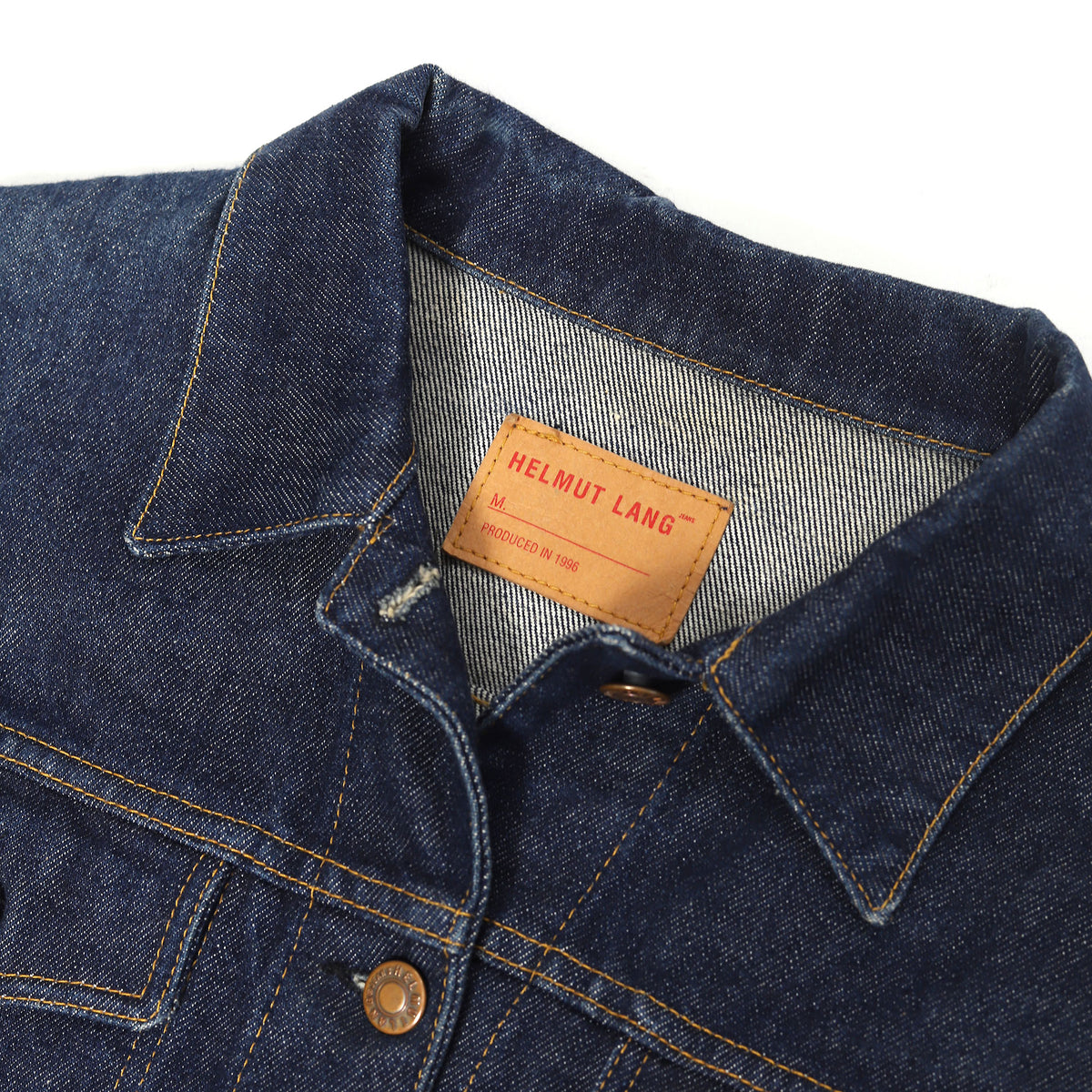 Helmut Lang 1996 Raw Denim Jacket