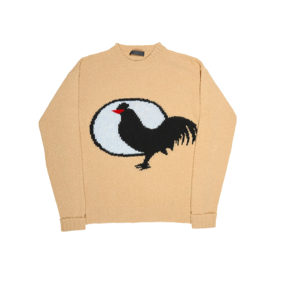 Prada Shetland Wool Knit Sweater