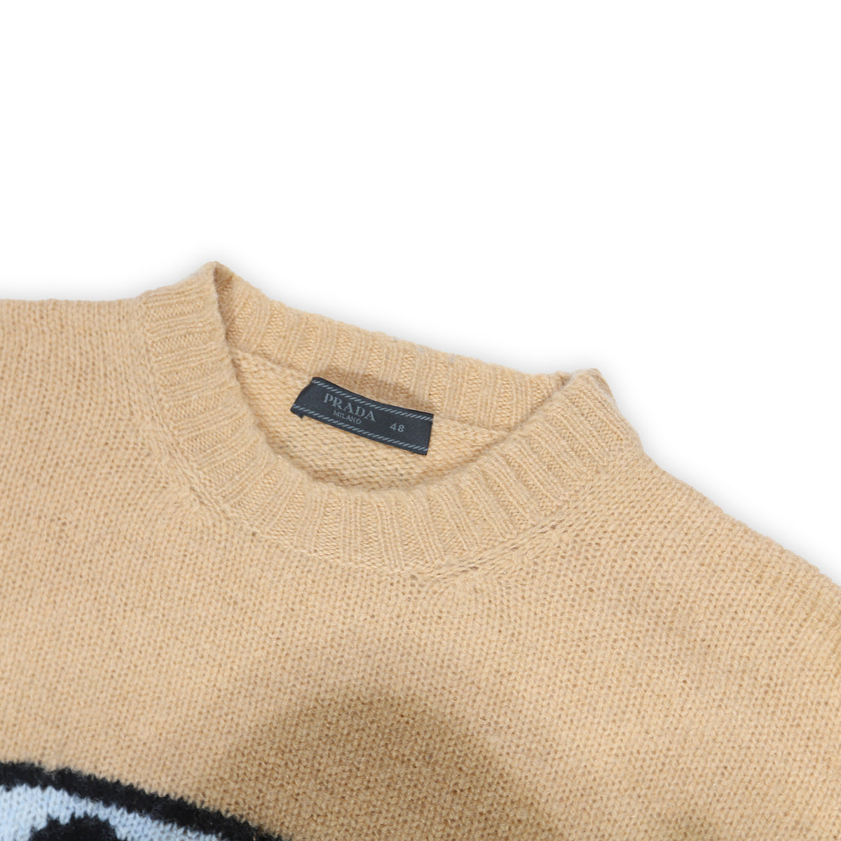 Prada Shetland Wool Knit Sweater