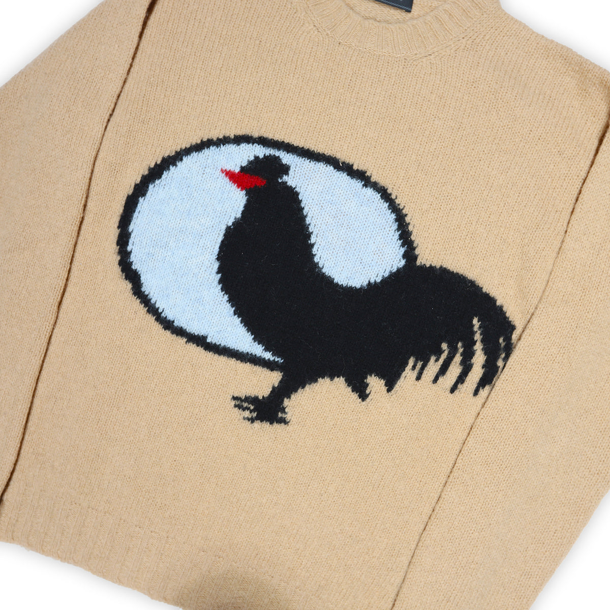 Prada Shetland Wool Knit Sweater