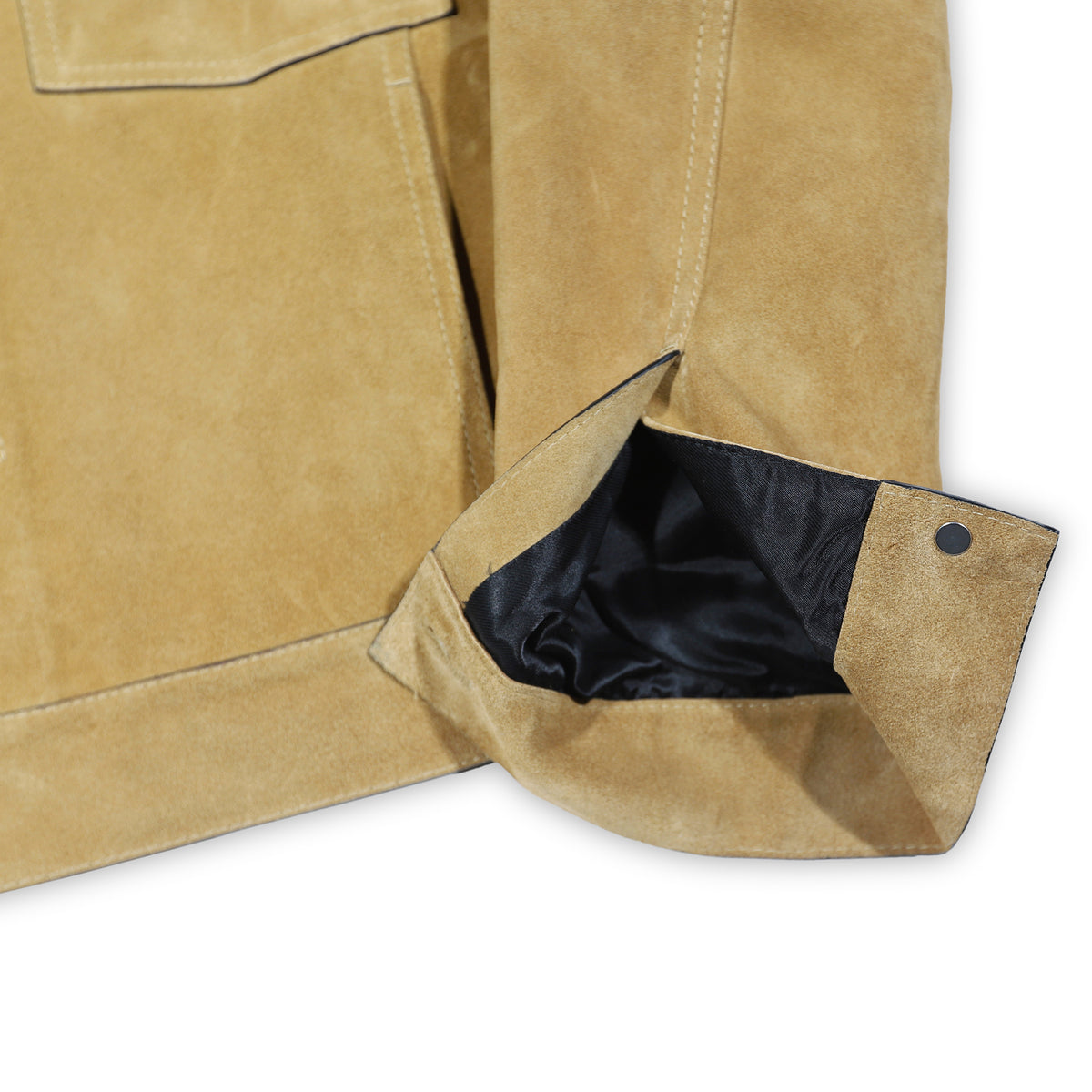 Berluti by Haider Ackermann FW18 Brown Suede Trucker Jacket