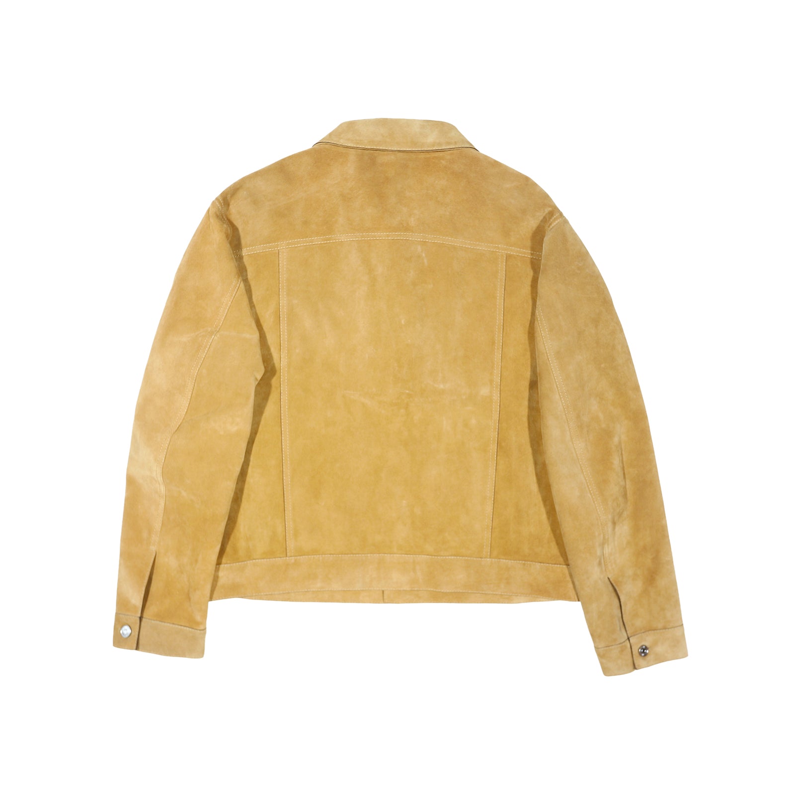 Berluti by Haider Ackermann FW18 Brown Suede Trucker Jacket