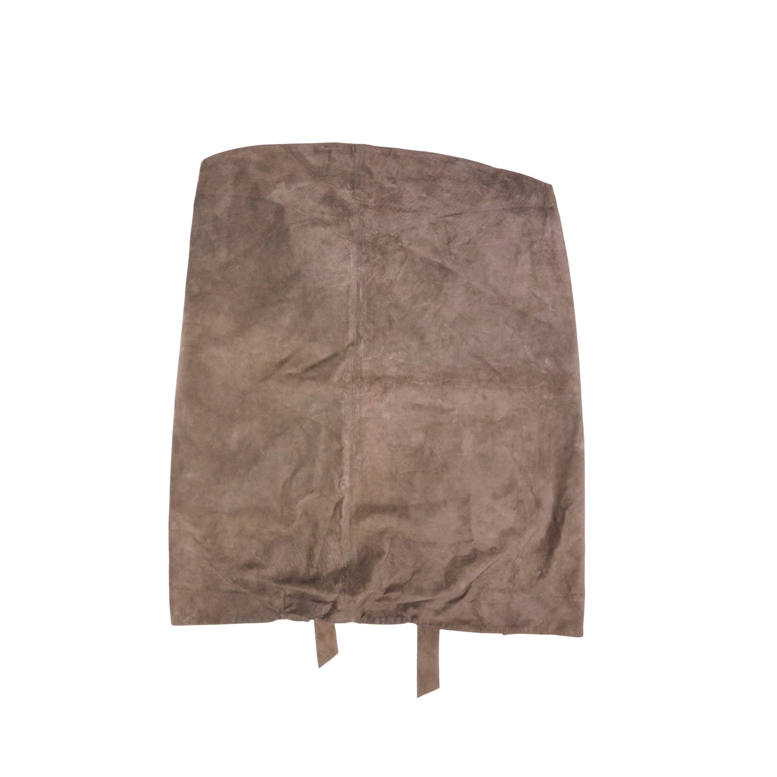 Azzedine Alaïa Vintage Leather Kimono Wrap Top