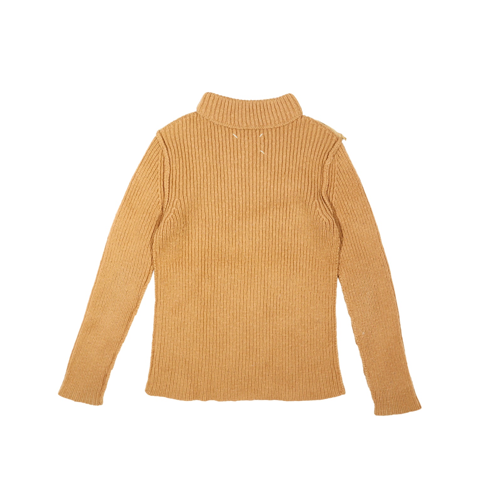 Maison Martin Margiela FW97 Miss Deanna Inside Out Reversible Military Knit Sweater