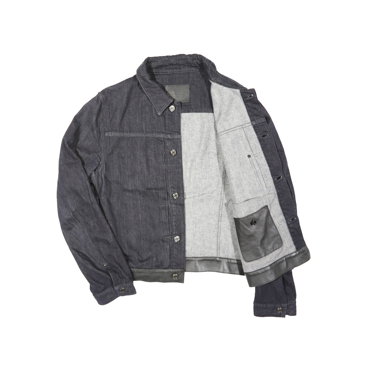 Berluti by Haider Ackermann SS18 Dark Blue Denim Jacket