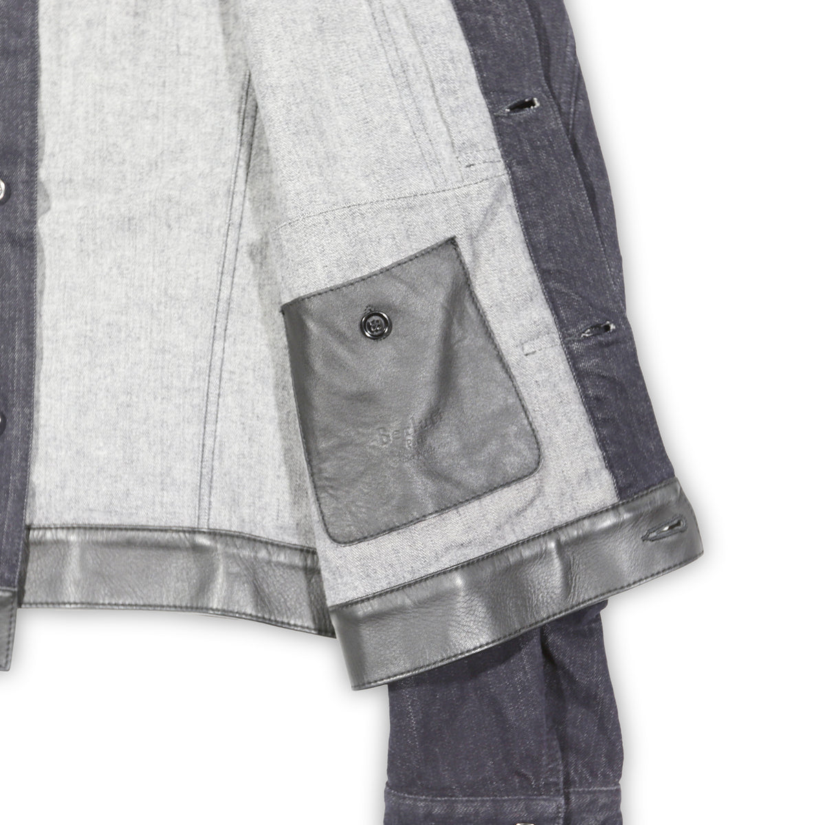 Berluti by Haider Ackermann SS18 Dark Blue Denim Jacket