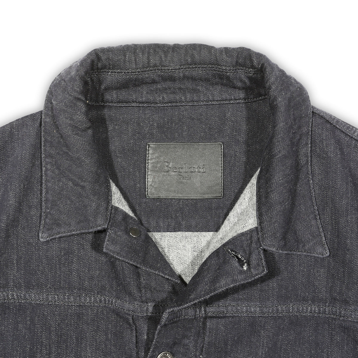 Berluti by Haider Ackermann SS18 Dark Blue Denim Jacket