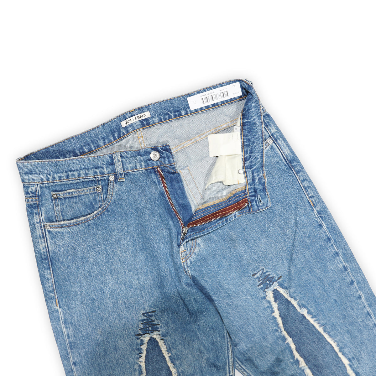 Our Legacy AW22 Third Cut Slash Denim