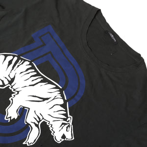 Balmain SS11 Distressed Logo Tiger Shirt
