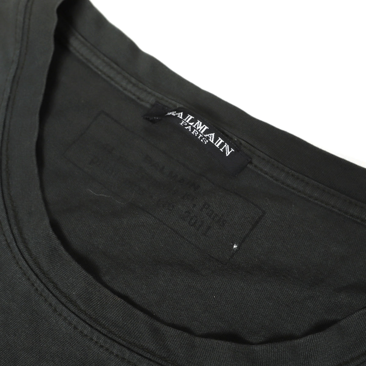 Balmain SS11 Distressed Logo Tiger Shirt