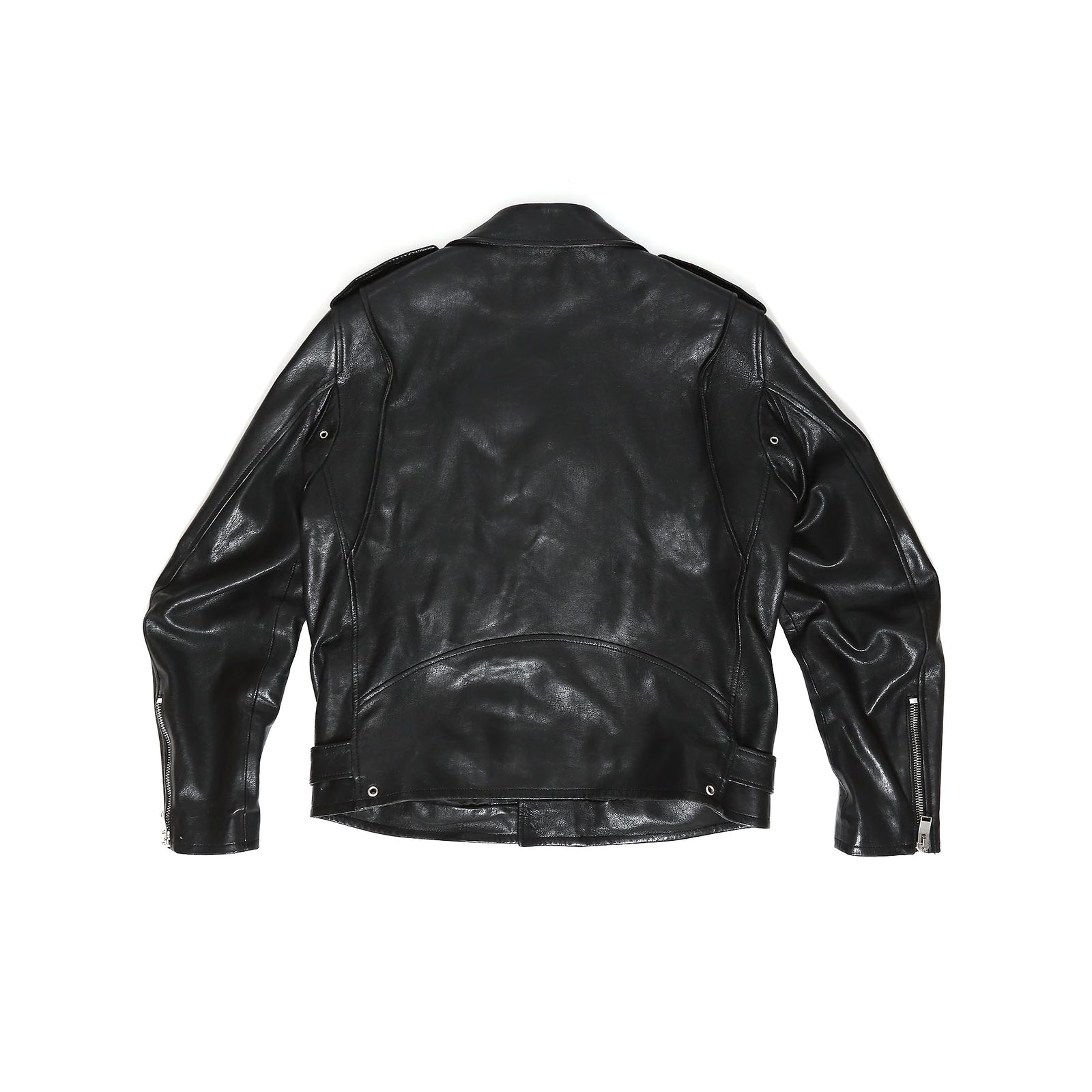 Saint Laurent Paris Black Calf Leather L17 Biker Jacket