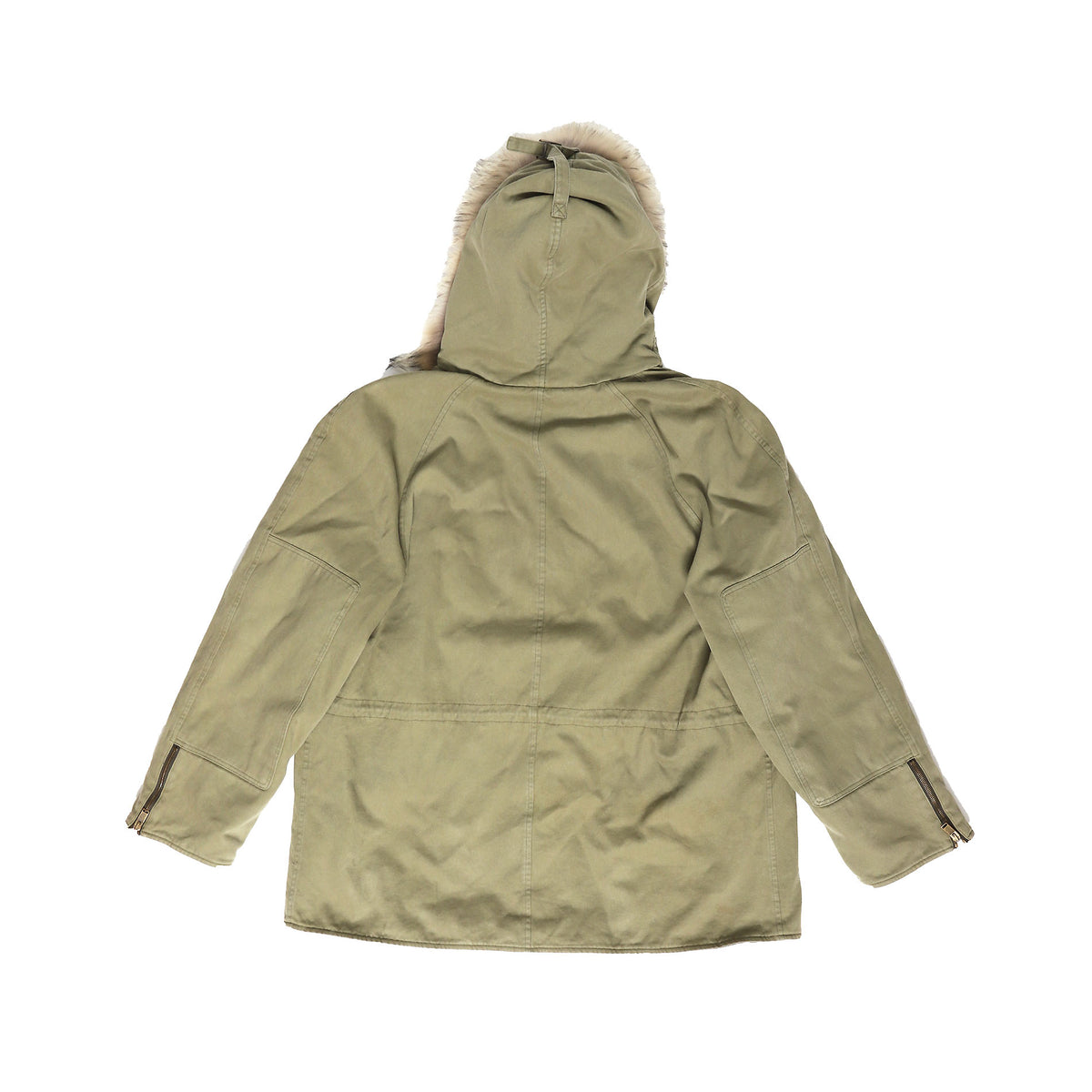 Saint Laurent Paris FW14 Coyote Fur Parka