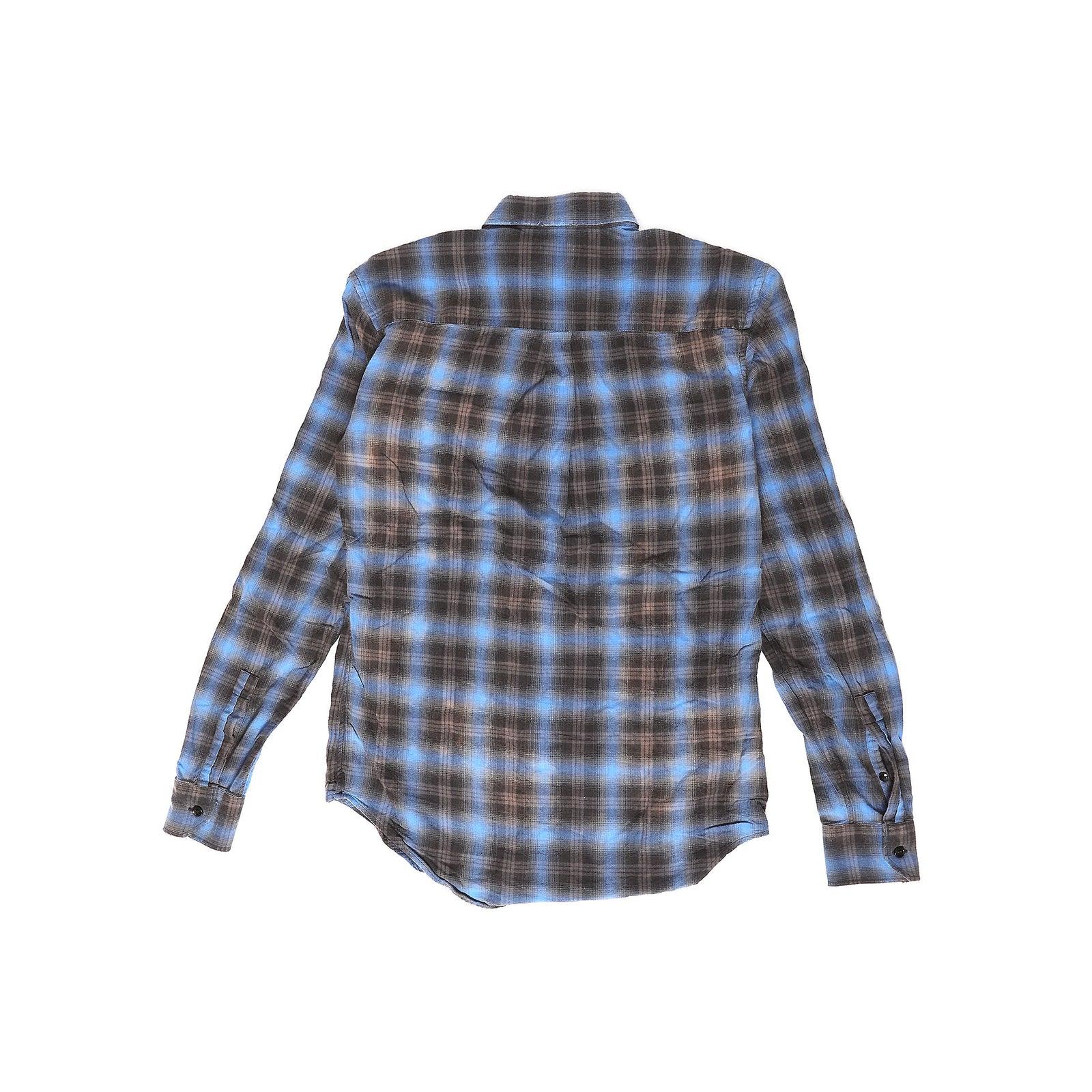 Saint Laurent SS16 Surf Sound Blue Bleached Flannel