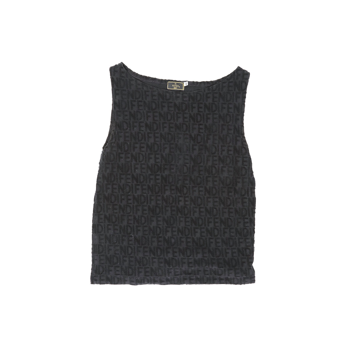 Fendi Vintage Sleveless Monogram Top