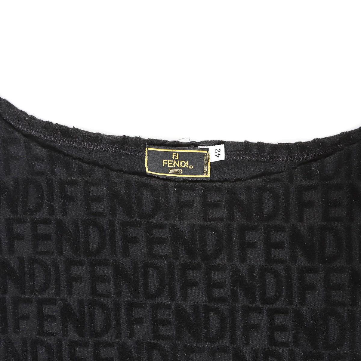 Fendi Vintage Sleveless Monogram Top