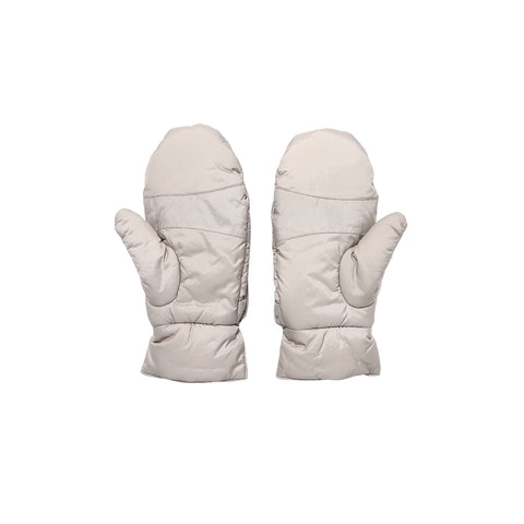 Helmut Lang Down Puffy Mitten Gloves