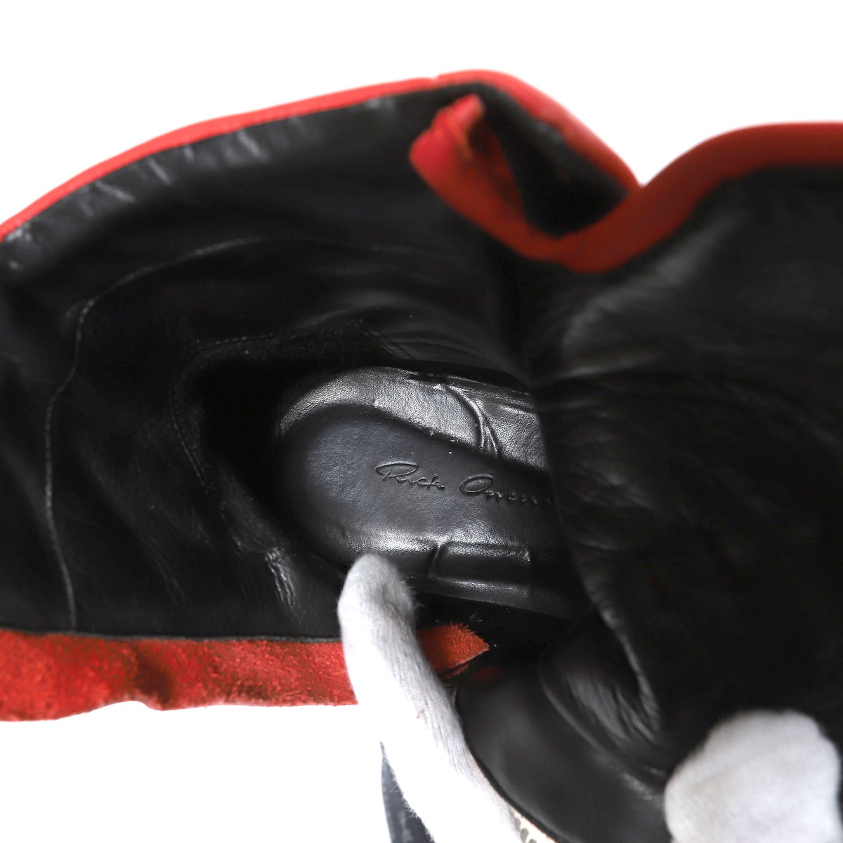 Rick Owens 2009 1of1 Red Prototype Dunks