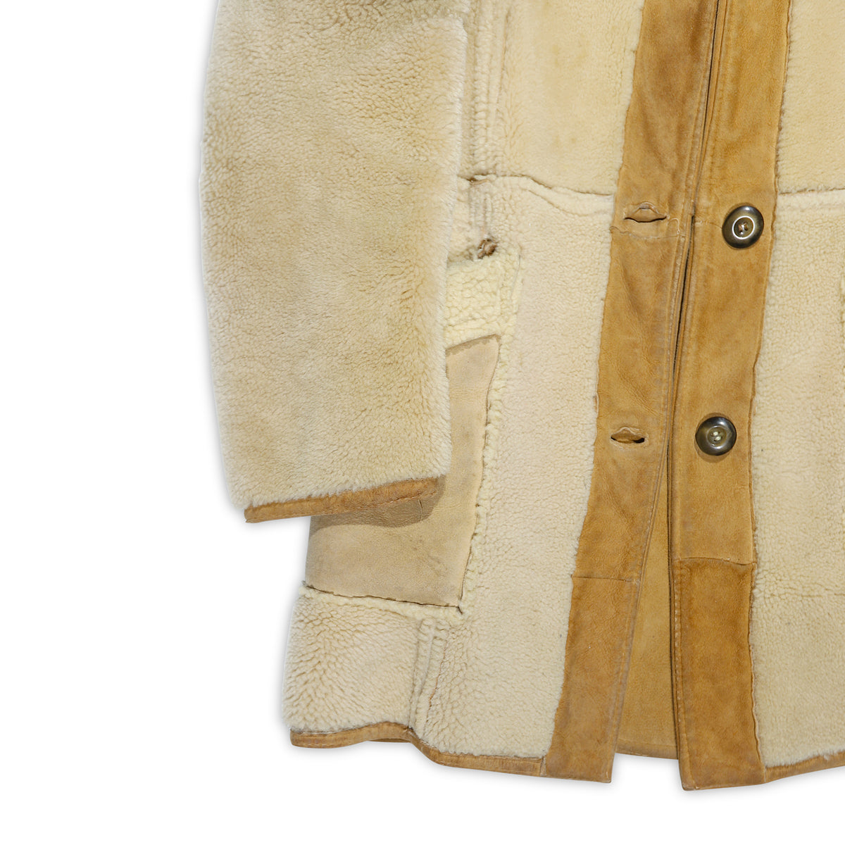 Maison Marin Margiela FW02 Artisanal Reversed Shearling Coat