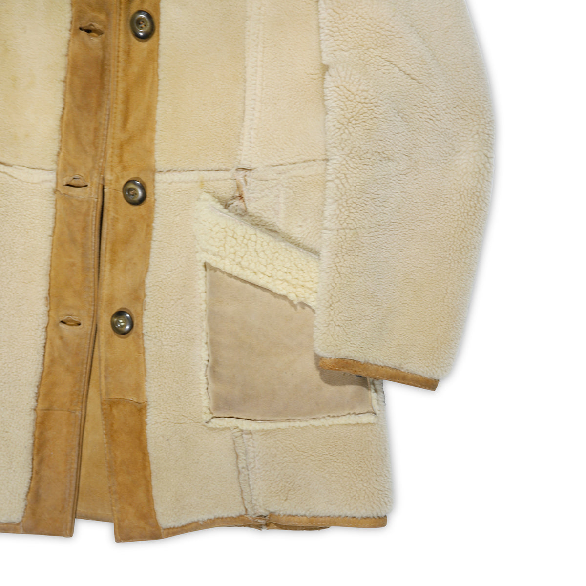 Maison Marin Margiela FW02 Artisanal Reversed Shearling Coat