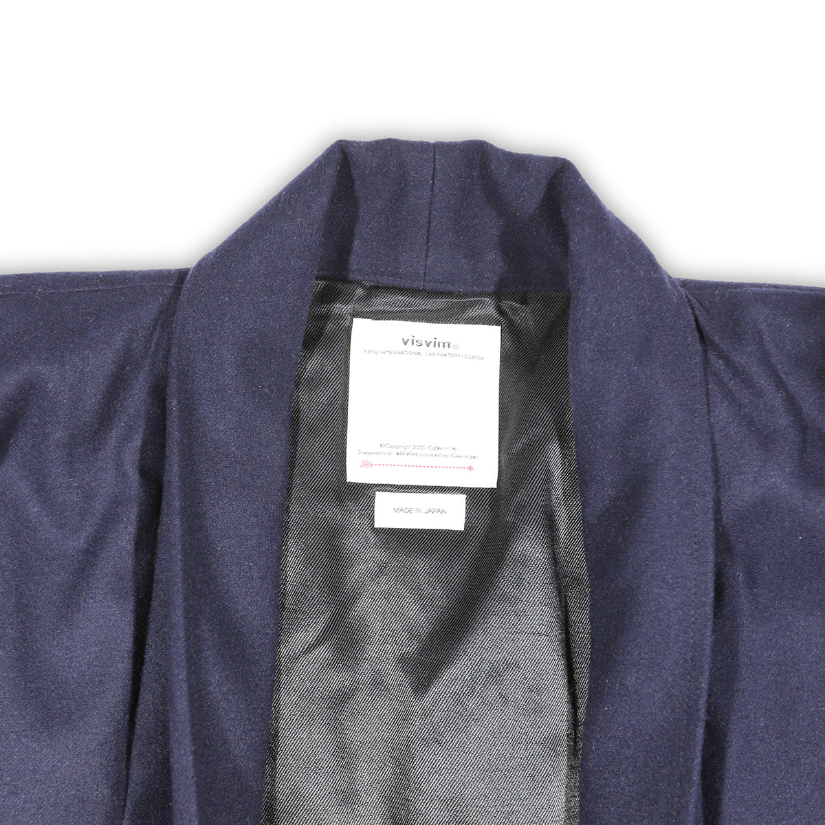 Visvim FW21 Limitied Kiyari Melton Wool Kimono Coat