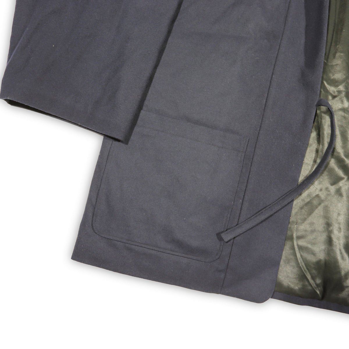 Visvim FW21 Limitied Kiyari Melton Wool Kimono Coat