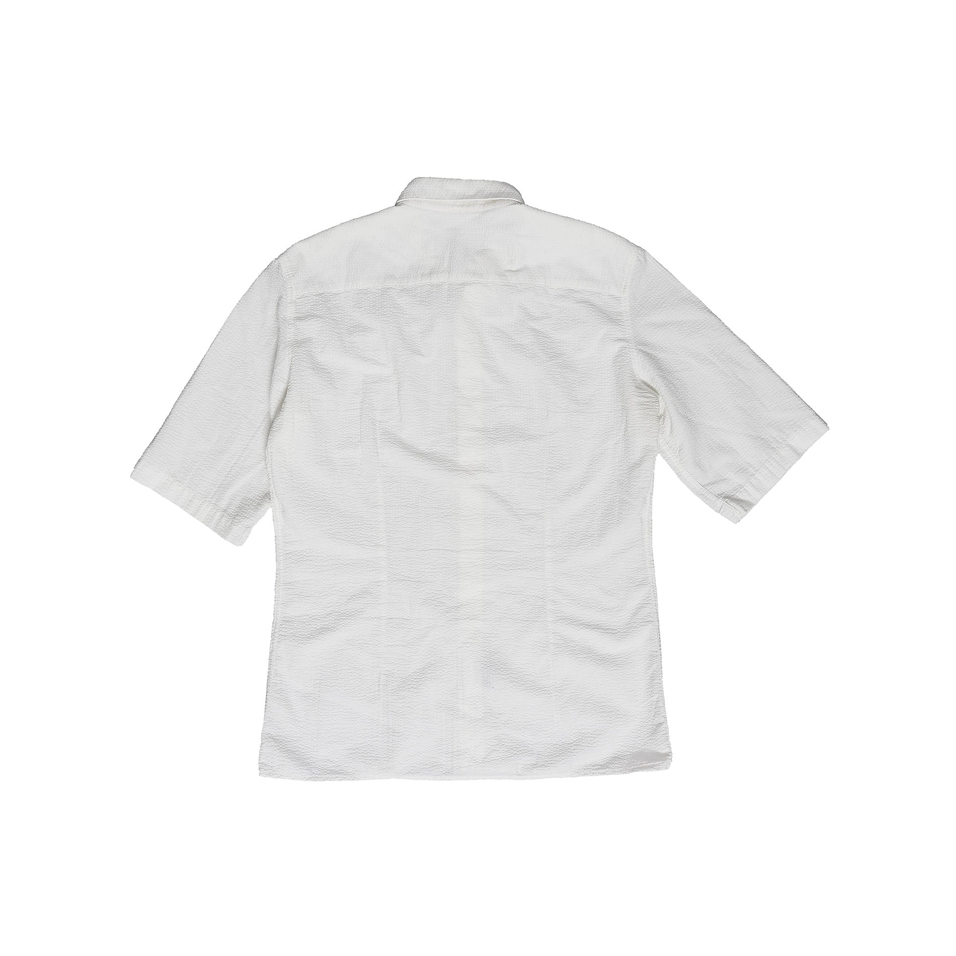 Raf Simons SS00 Confusion Seersucker Short Sleeve Shirt