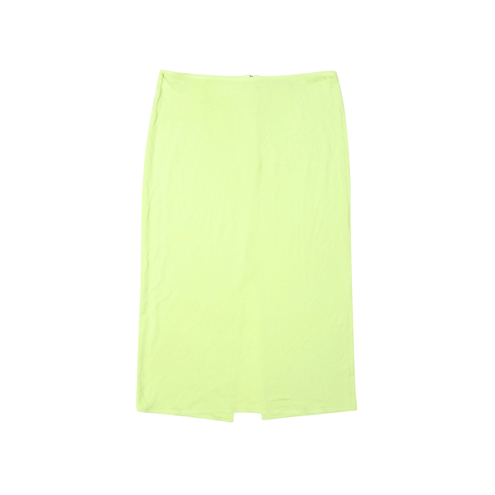 Gianni Versace SS98 Neon Green Rayon Skirt