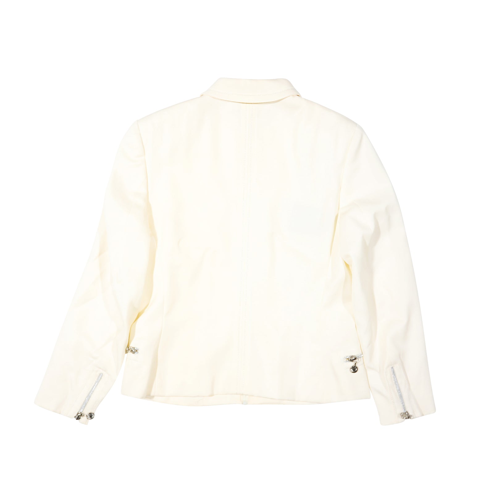 Gianni Versace SS96 Medusa Zip Oversized Silk Shirt