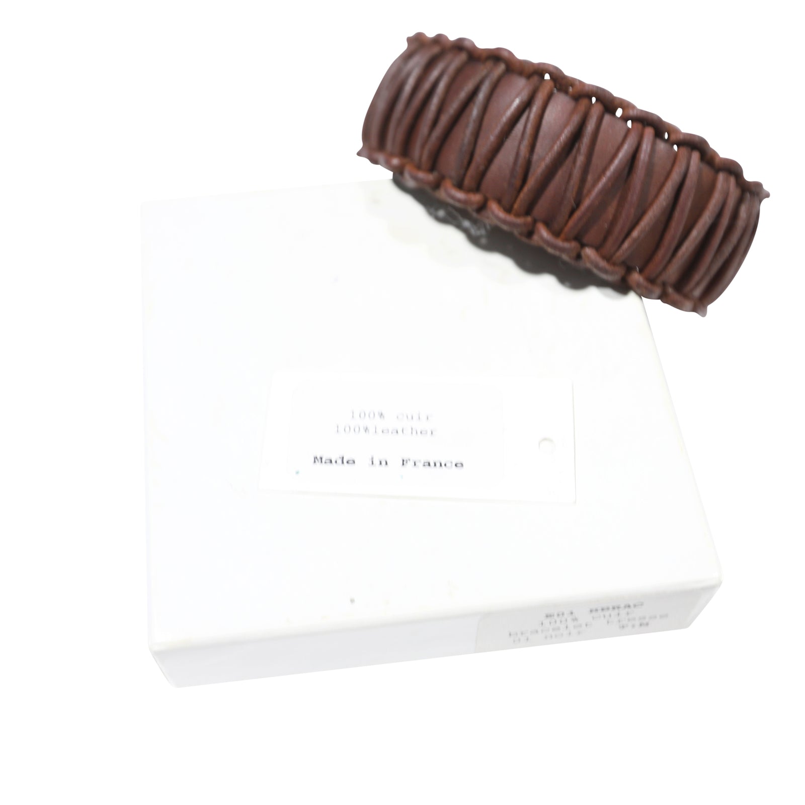 Maison Martin Margiela SS01 Braided Leather Bracelet