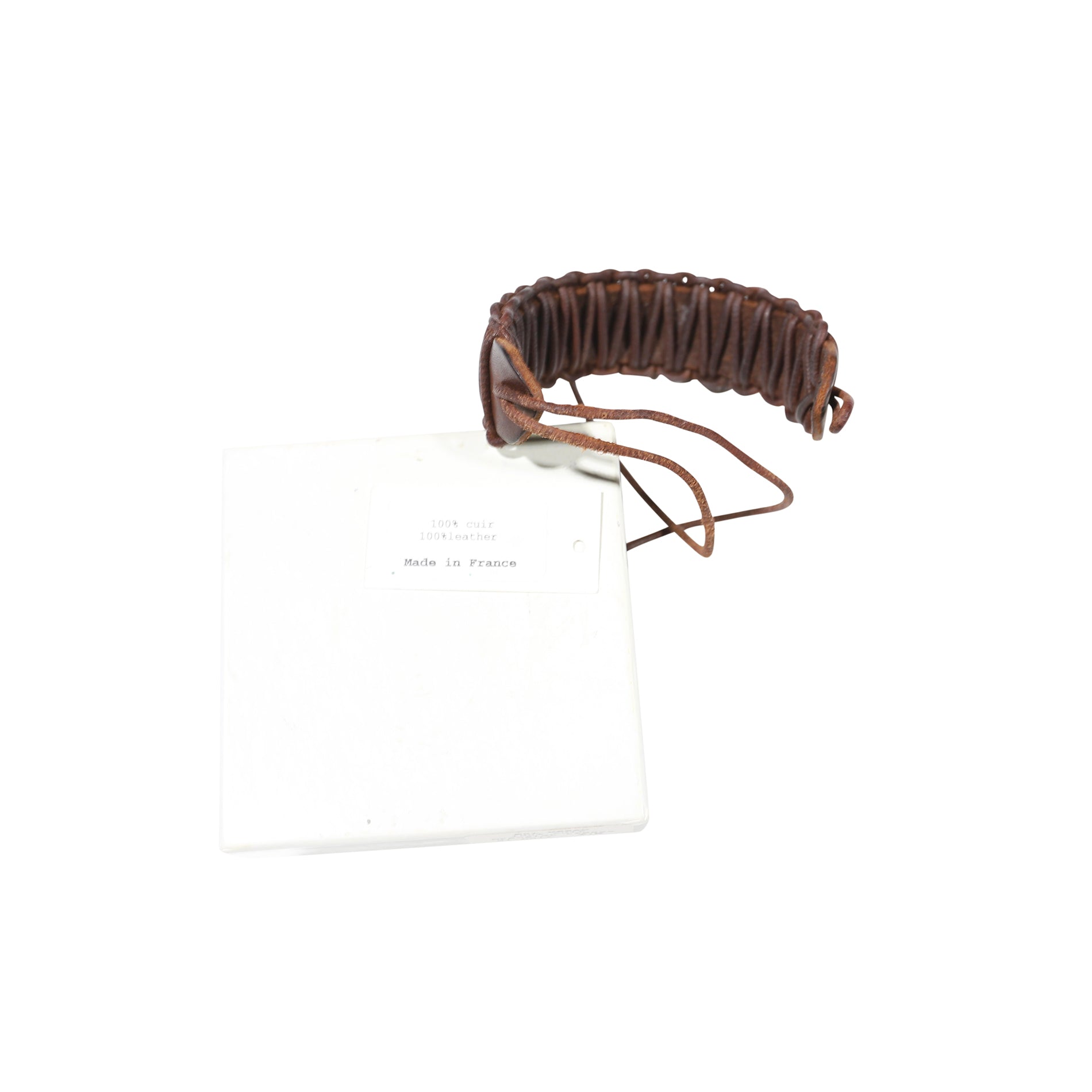 Maison Martin Margiela SS01 Braided Leather Bracelet