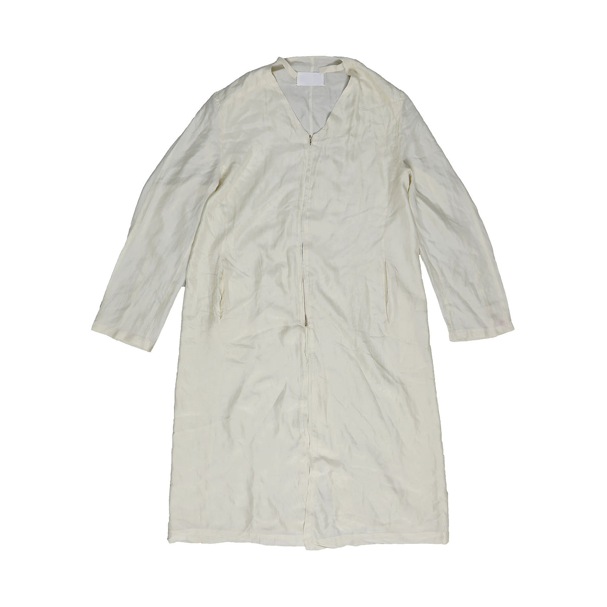 Maison Martin Margiela FW00 Cream Silk Coat