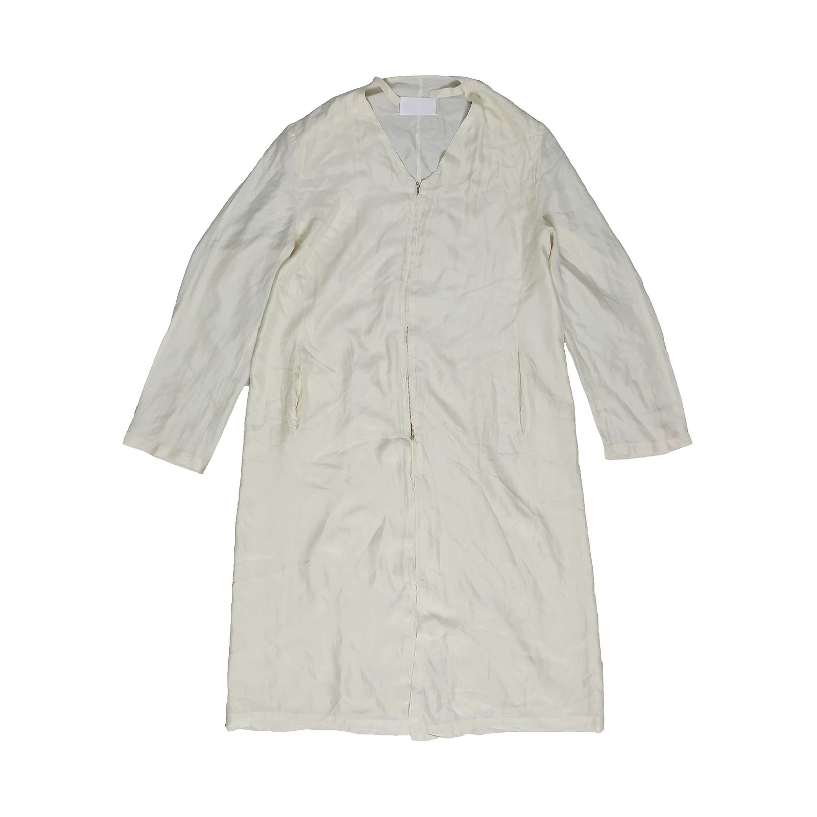 Maison Martin Margiela FW00 Cream Silk Coat