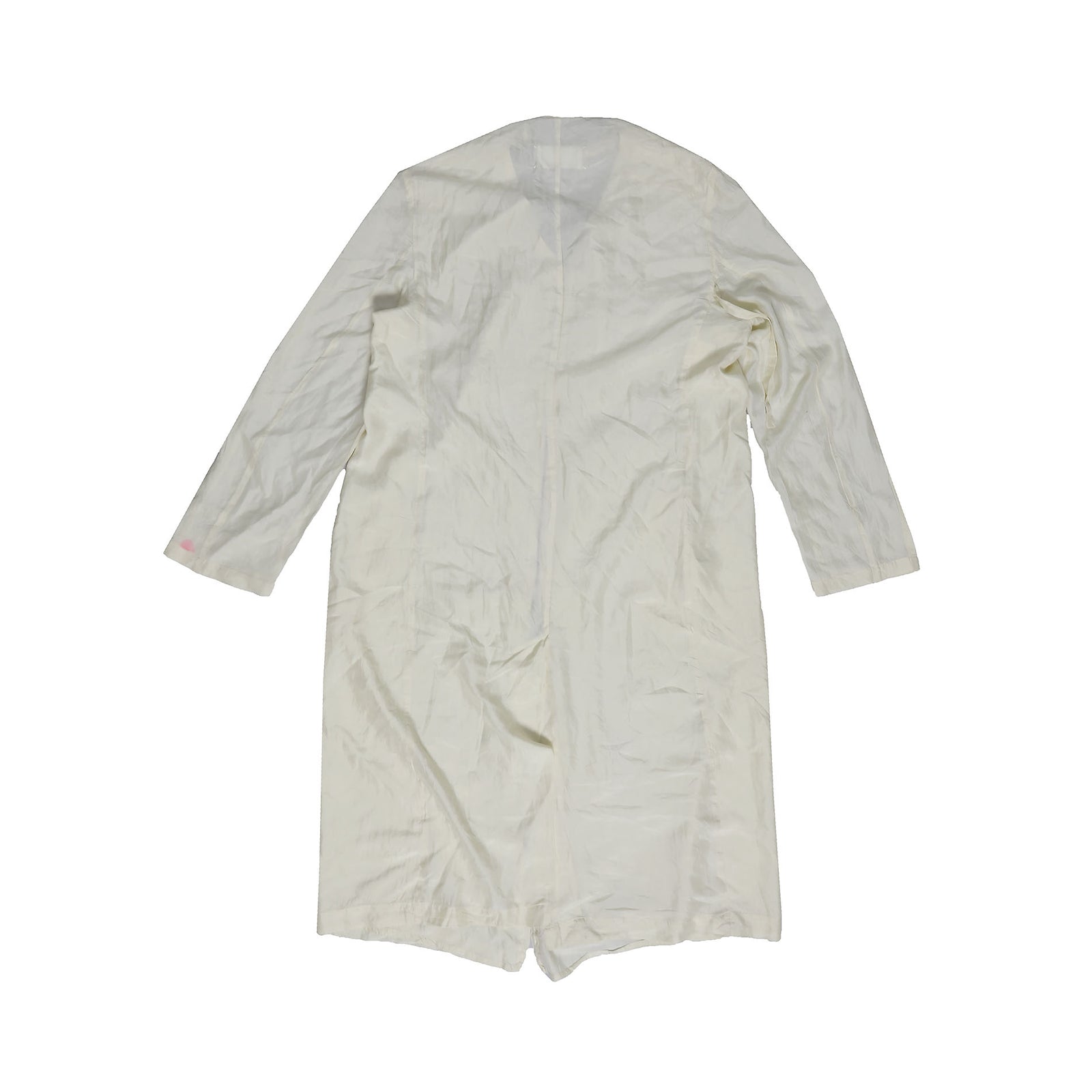 Maison Martin Margiela FW00 Cream Silk Coat