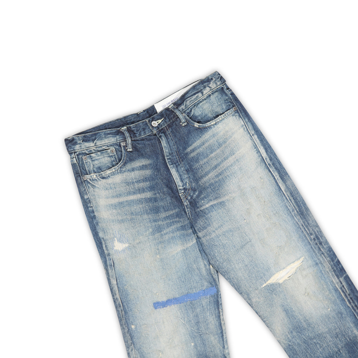 Neigborhood Distressed Washed Denim