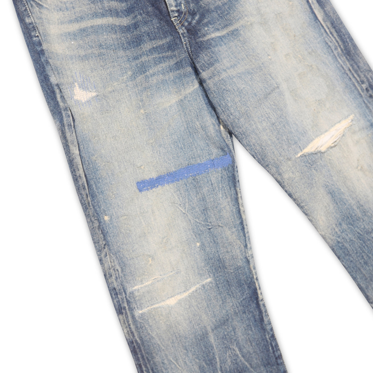 Neigborhood Distressed Washed Denim