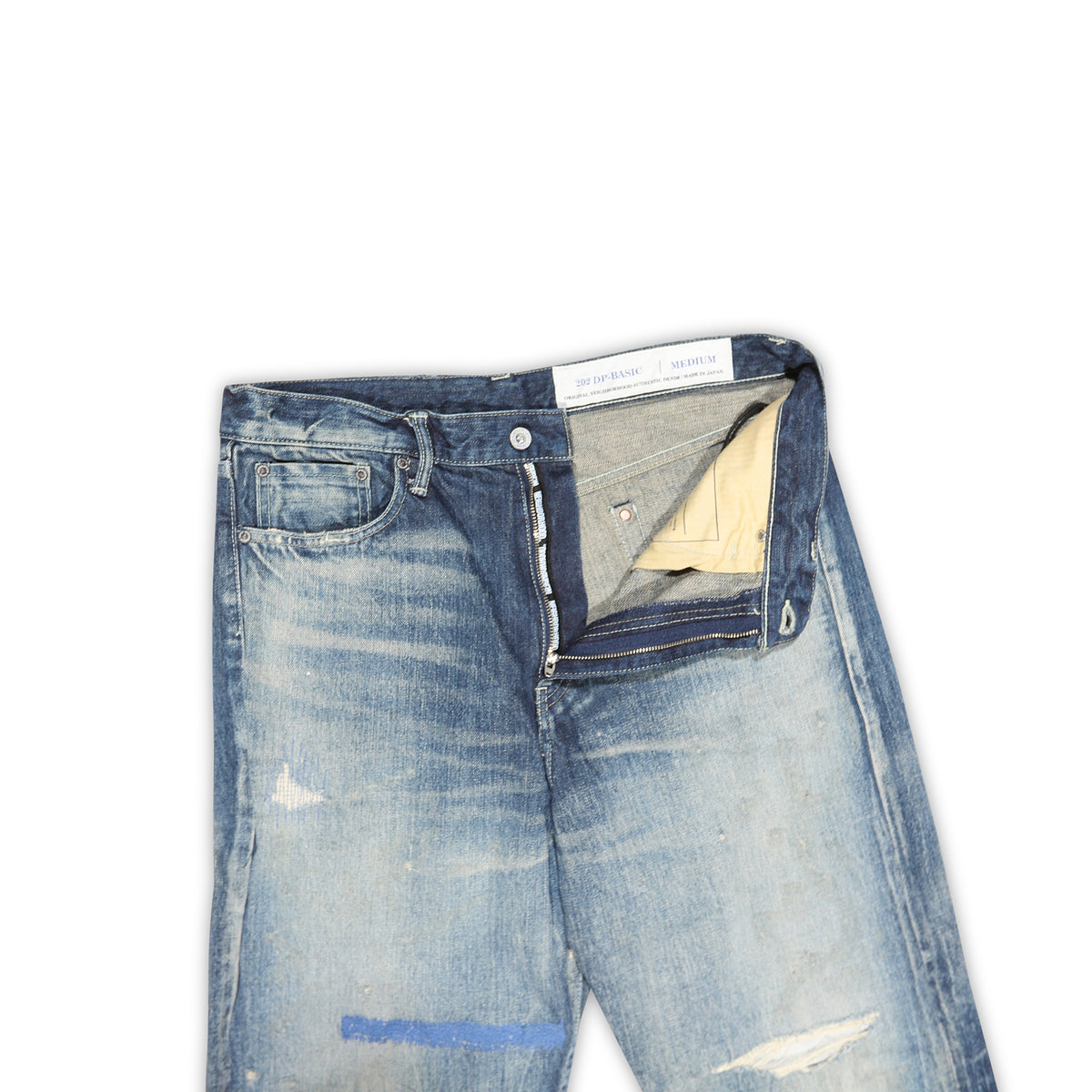 Neigborhood Distressed Washed Denim