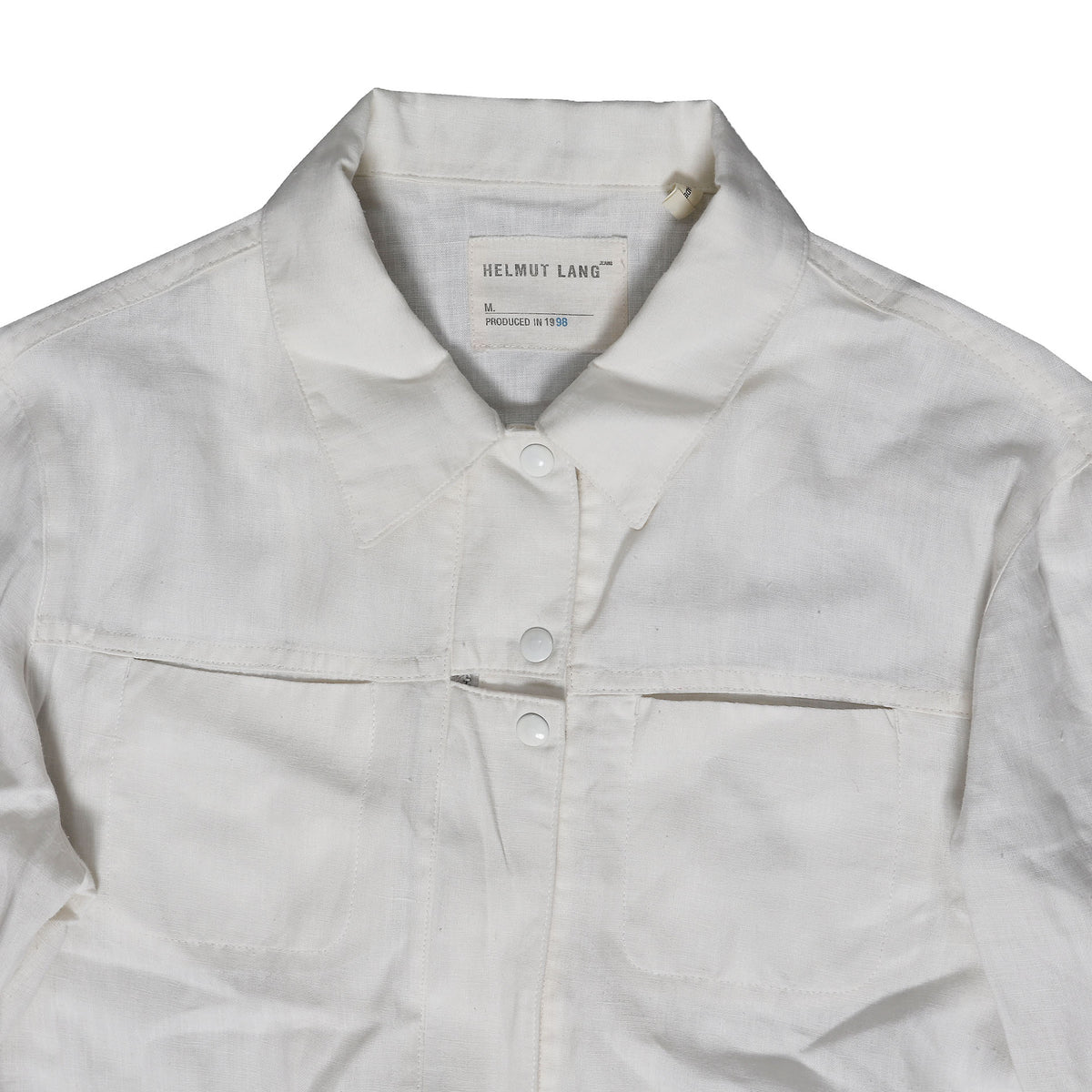 Helmut Lang SS98 Linen Field Jacket