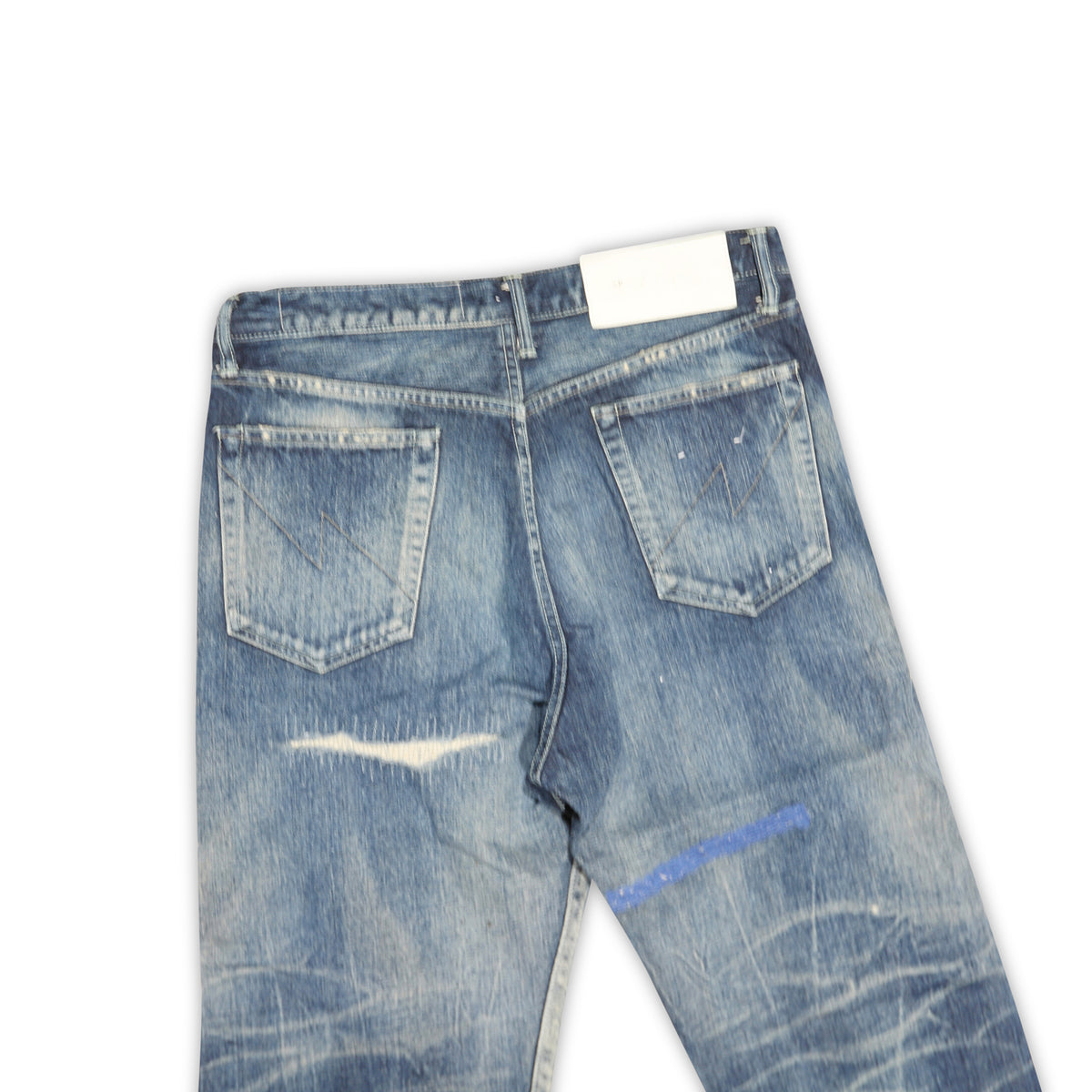 Neigborhood Distressed Washed Denim