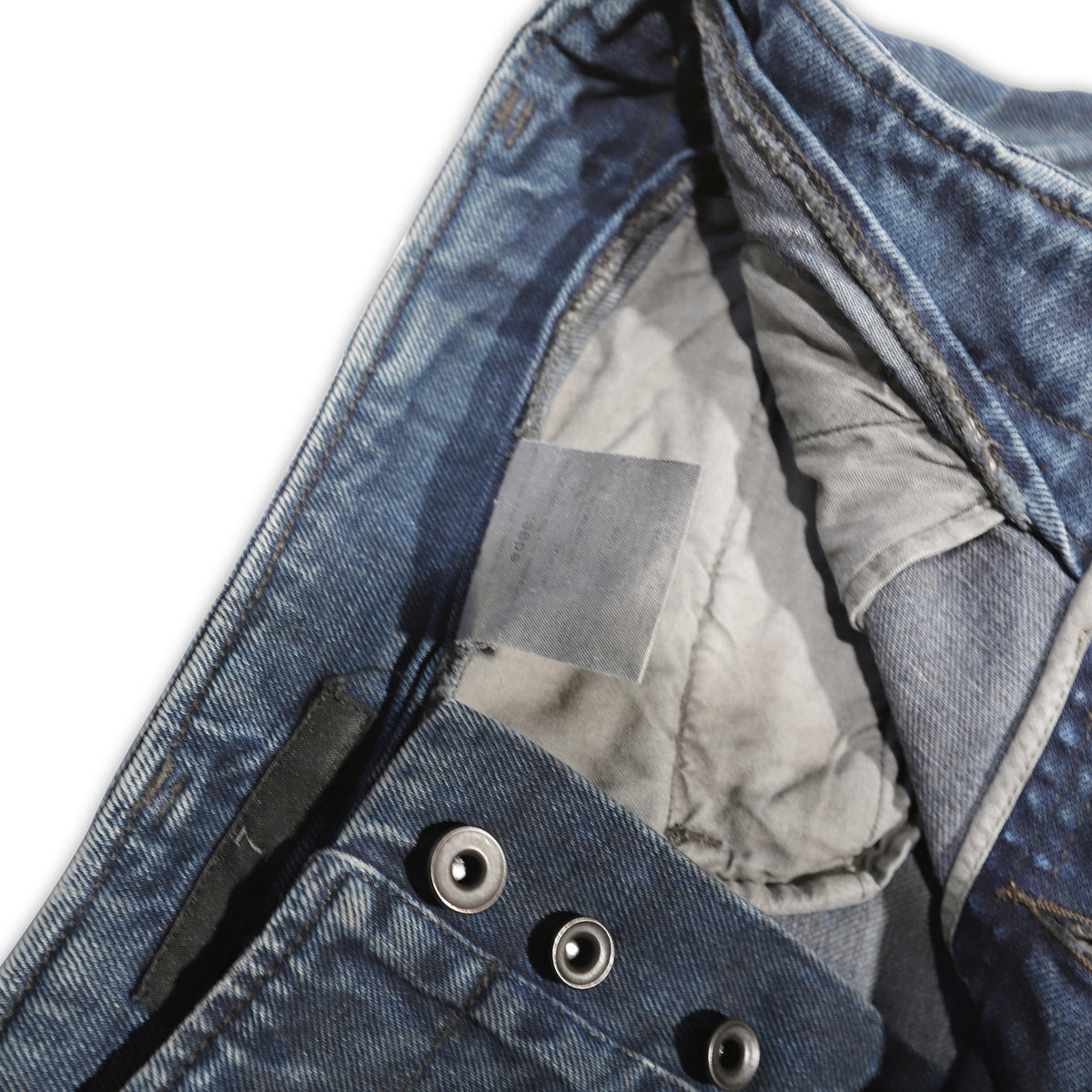 Julius 7 EDGE Washed Blue Cargo Pants