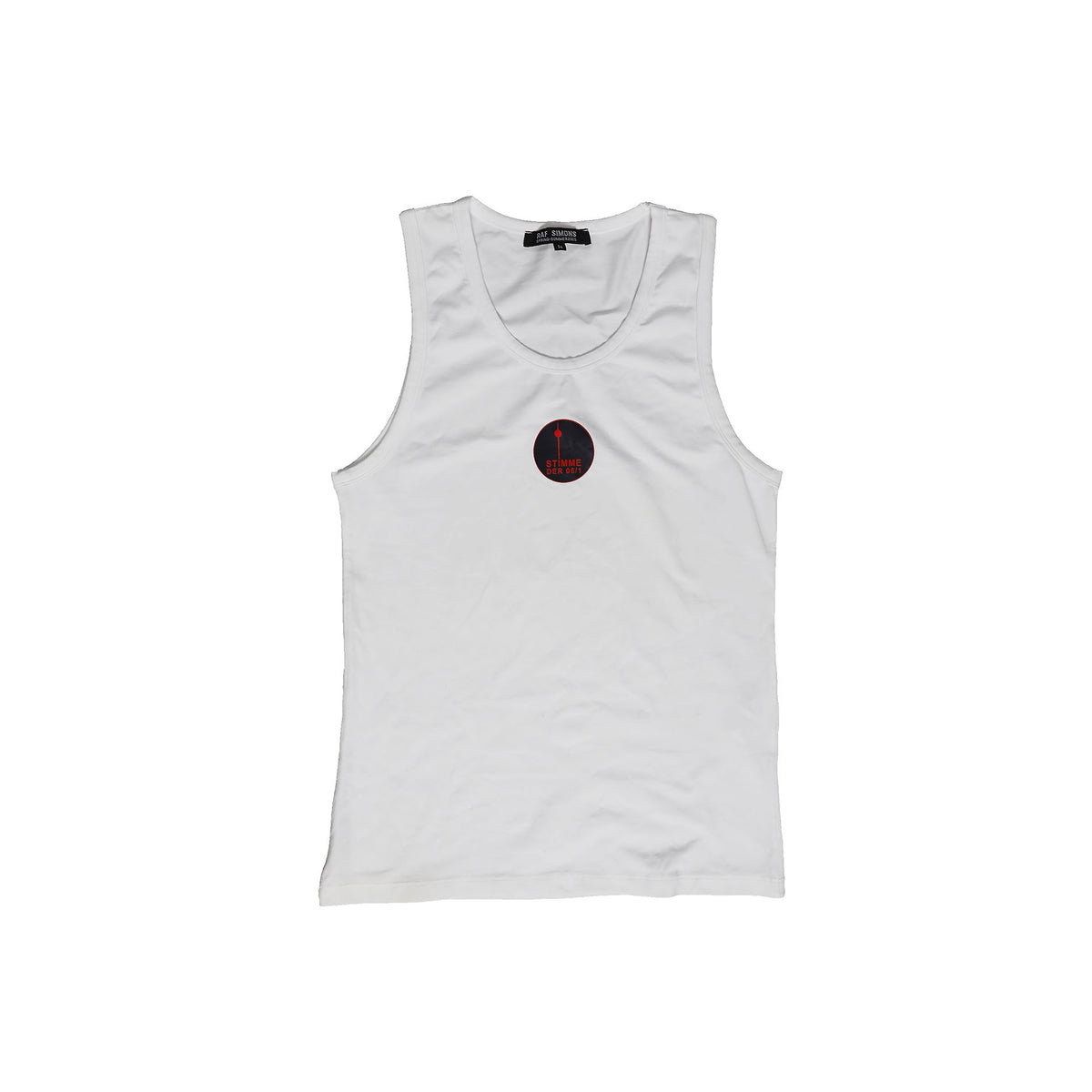 Raf Simons SS05 Stimme Tank Top