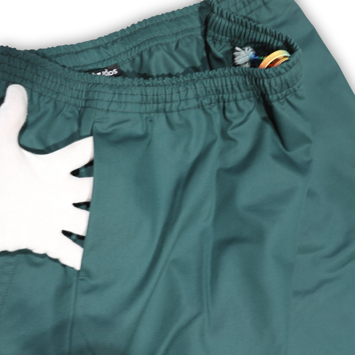 Acne Studios Forest Green Beaded Drawstring Pants