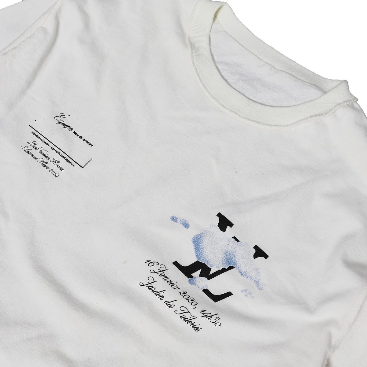 Louis Vuitton AW20 Cloud Collection Staff Shirt