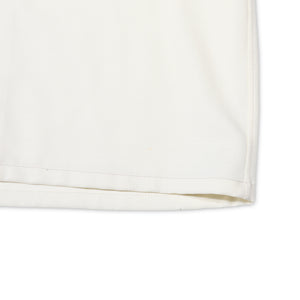 Marni Creme White Tropical Wool Shortsleeve Shirt