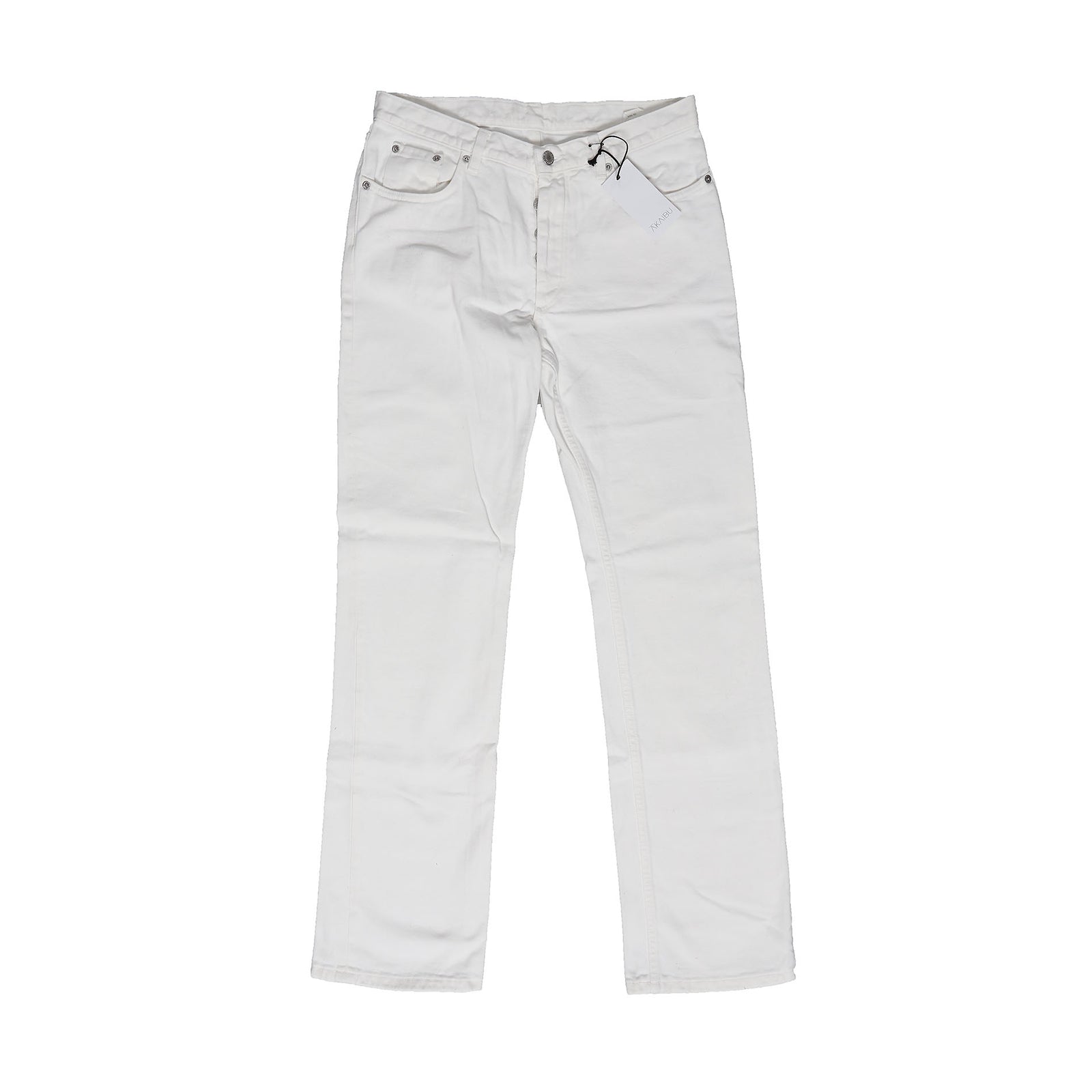 Helmut Lang Archival White Denim Classic Cut