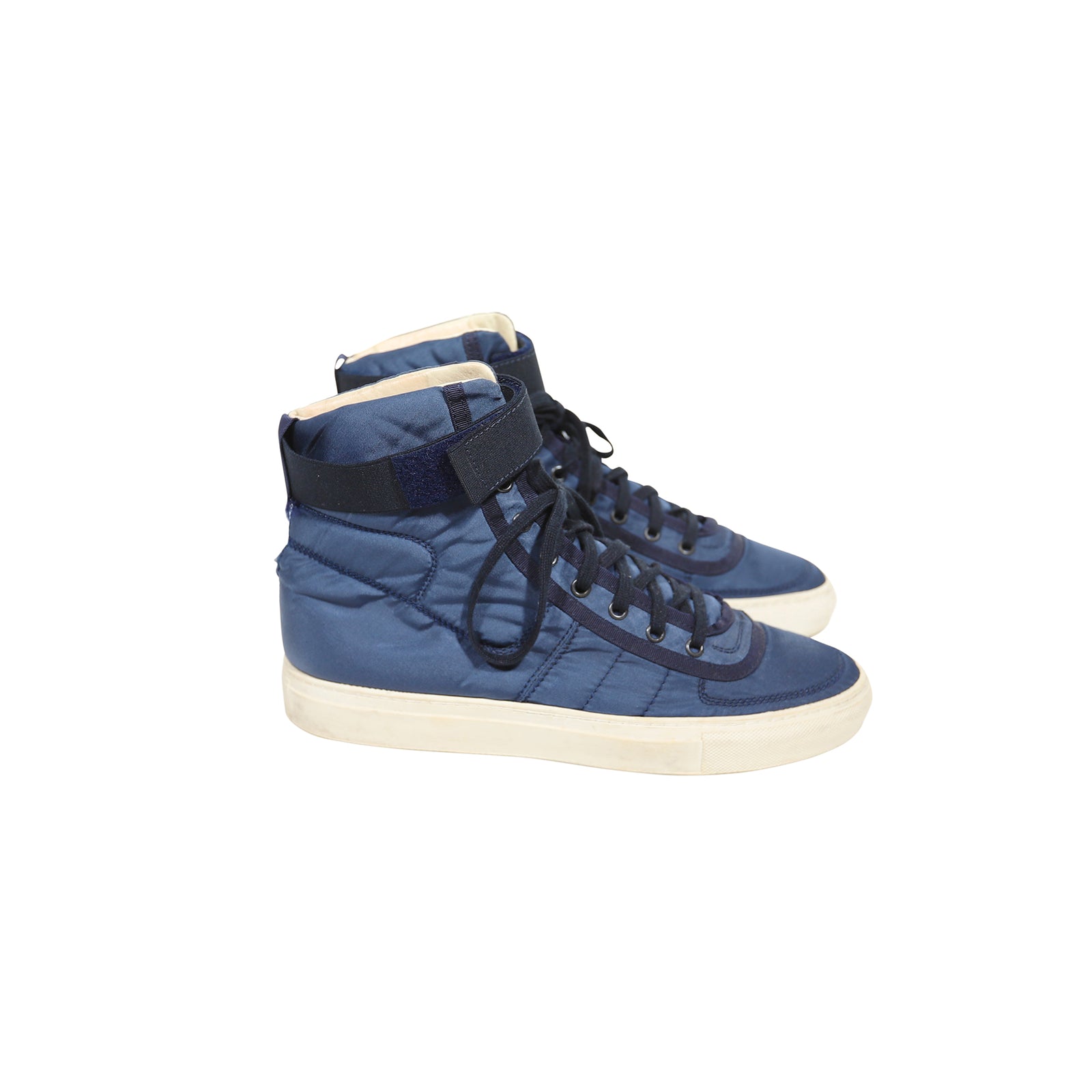Raf Simons FW10 Blue Nylon Vandal Sneakers