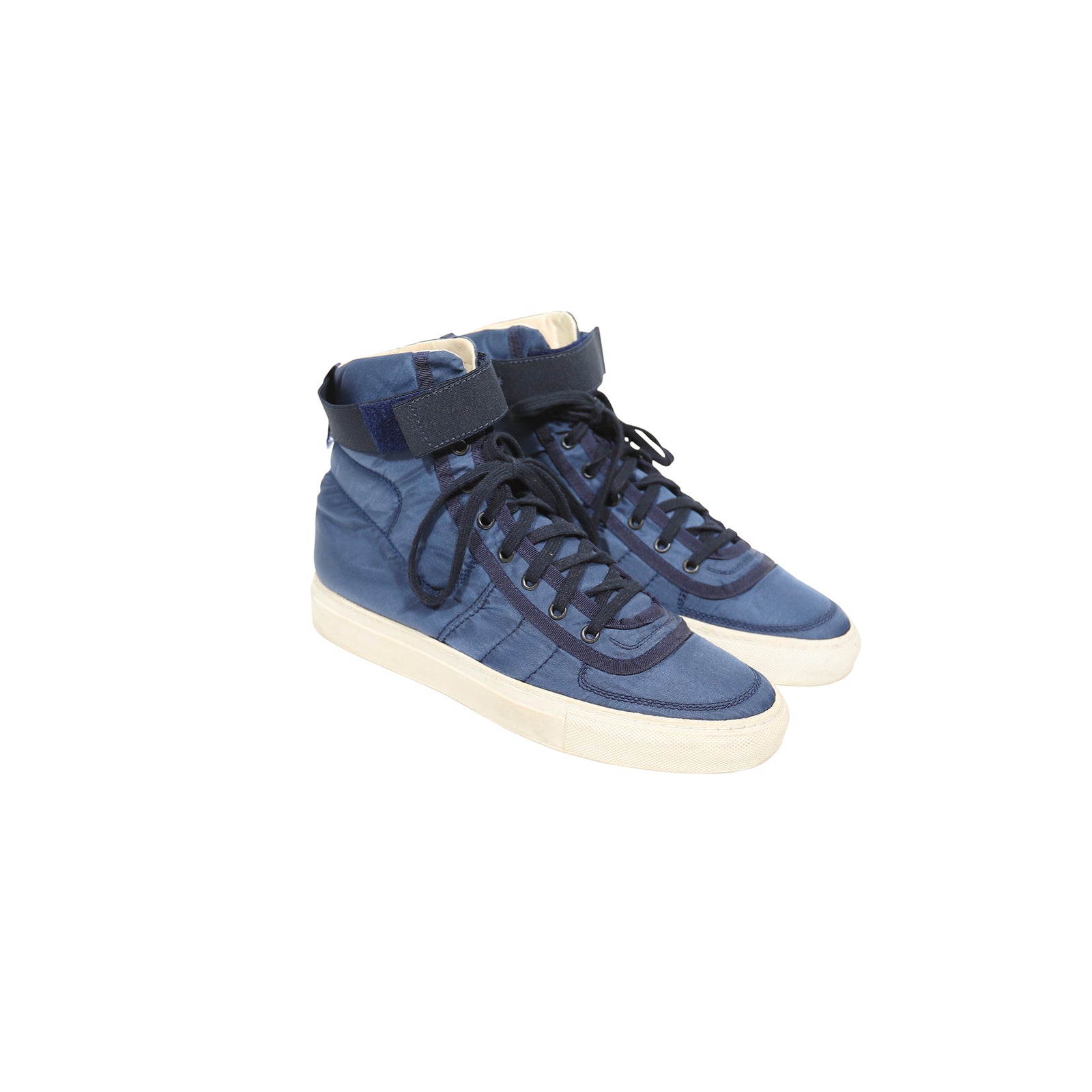 Raf Simons FW10 Blue Nylon Vandal Sneakers