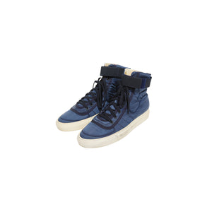 Raf Simons FW10 Blue Nylon Vandal Sneakers